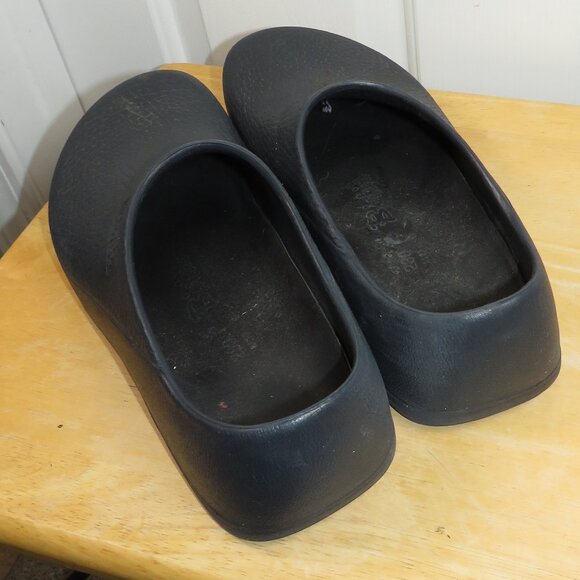 Men’s Birkenstock Super Birkis Clogs Shoes EU Size 43 US Size 10 Navy Blue - Picture 5 of 8